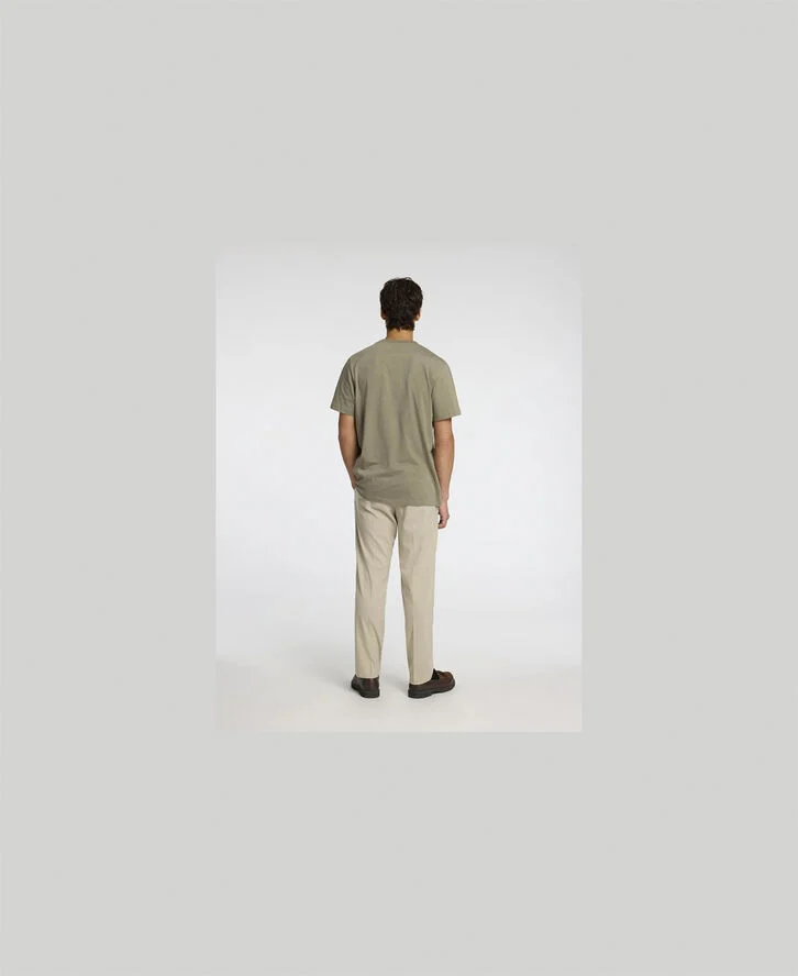 Selected Homme SLHASPEN SS O-NECK TEE NOOS Vetiver