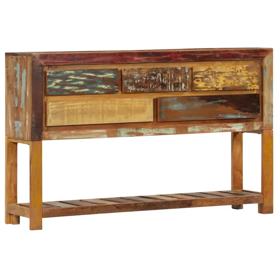 vidaXL - Dressoir - Multikleur - Hout