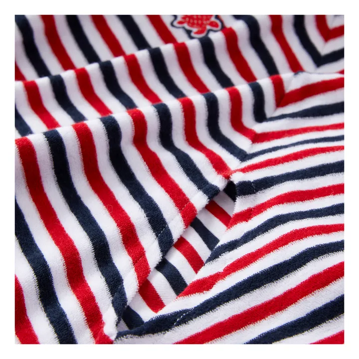 Vilebrequin Poncho Eponge Gizzy  | Rouge