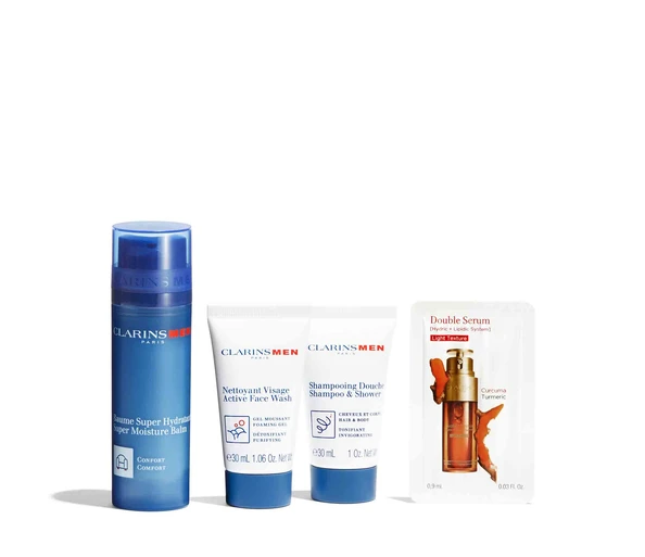 Clarins Men Super Hydratant Pflegeset