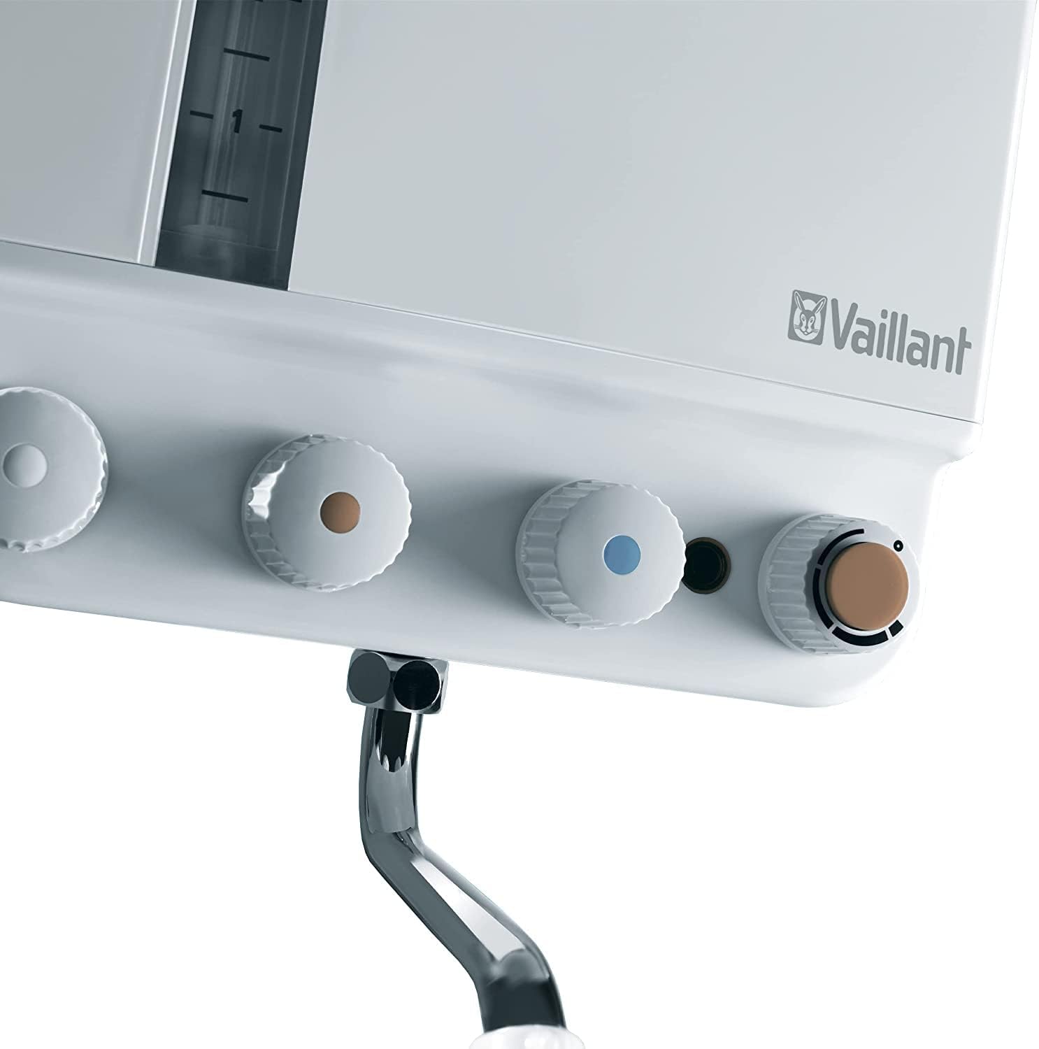 Vaillant VEK 5 L Elektro-Kochendwassergerät wandhängend (weiß), 230V, 2,4 kW Heizleistung, Elektrowarmwasserspeicher mit Netzkabel, Warmwasserbereiter, 005124