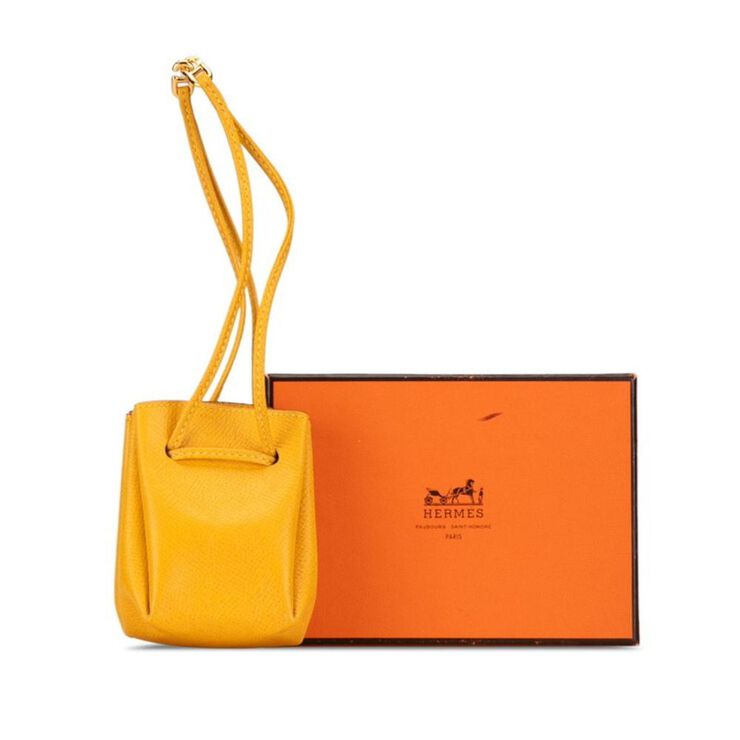 Hermès Vintage Hermès Shoulder Bag Yellow