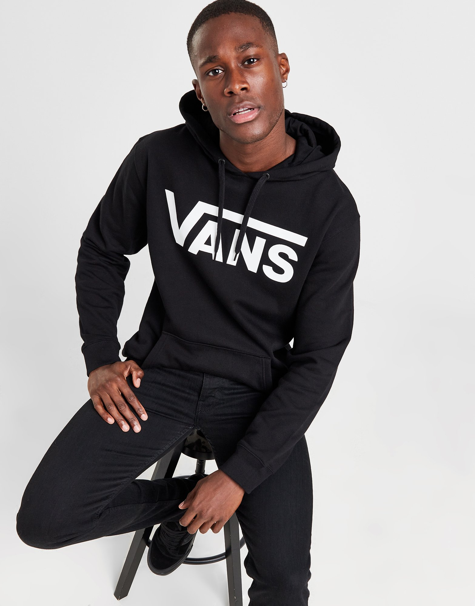 Vans Sweat à Capuche à Grand Logo Homme