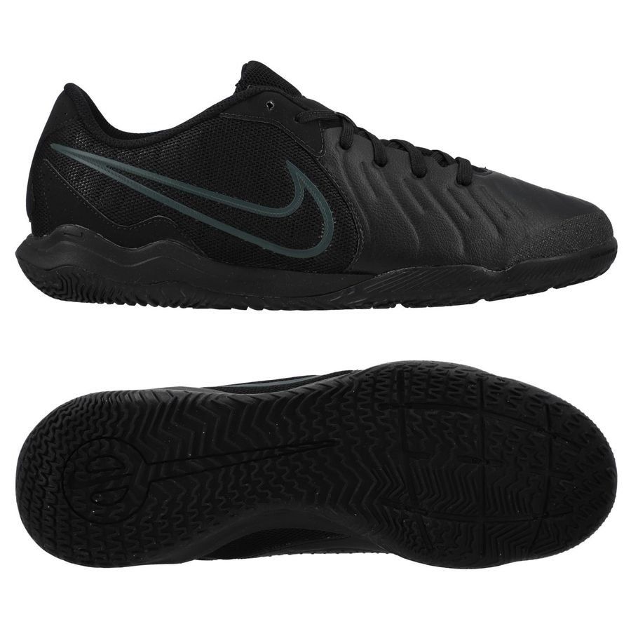 Nike Tiempo Legend 10 Academy IC Shadow - Noir/Vert