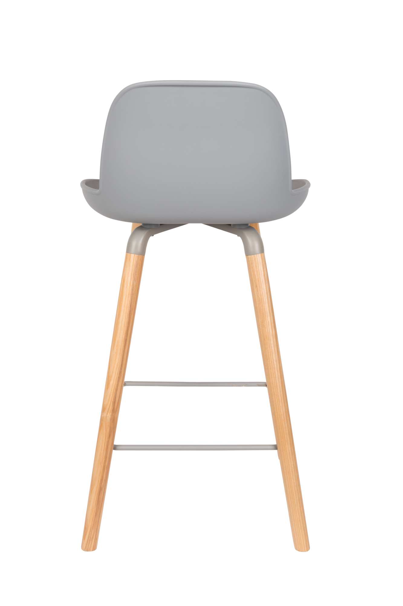 Barkruk Albert Kuip (zithoogte 65 cm) grijs - set van 2