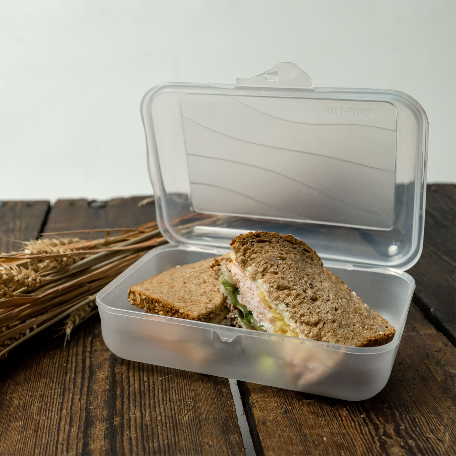 (1.25l) FUN Lunchbox Brotdose Snack Znüni Box mit Klippverschluss (1710606161) - Horizon Blue