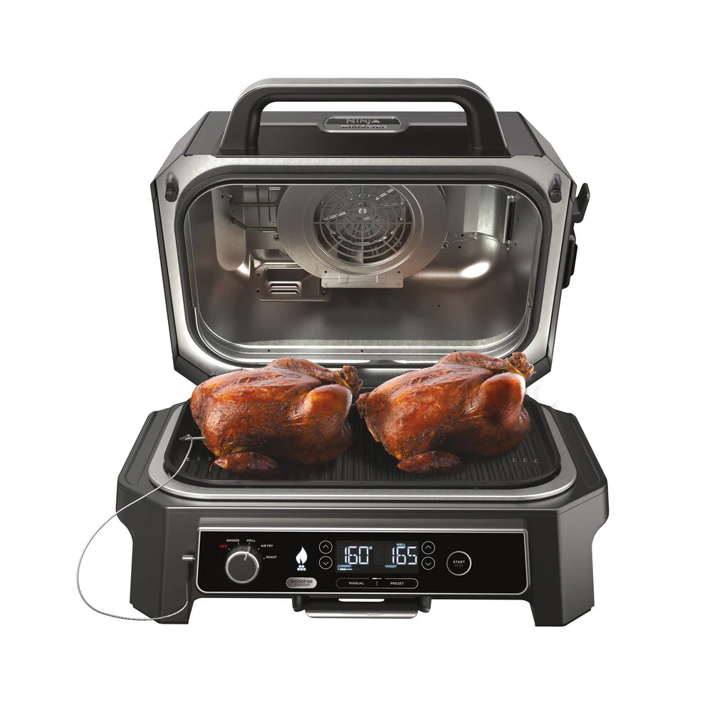 Ninja  Woodfire XL Electric BBQ grill - sort