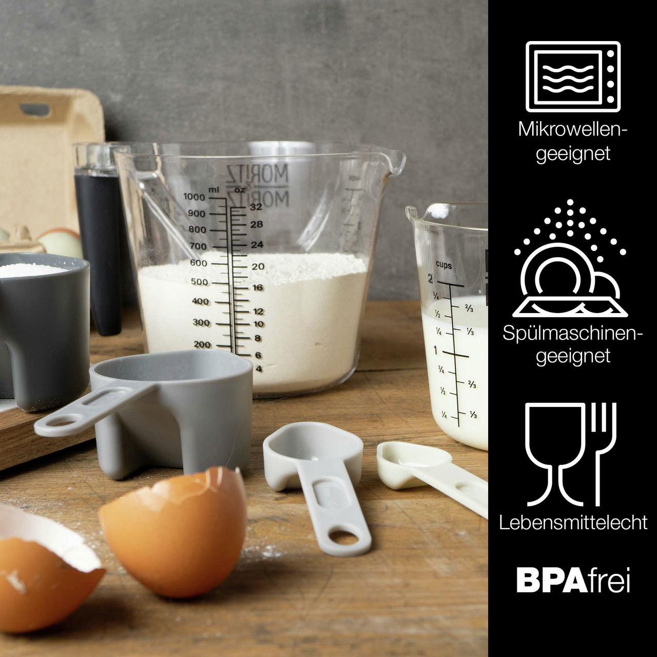 Moritz & Moritz Messbecher Set