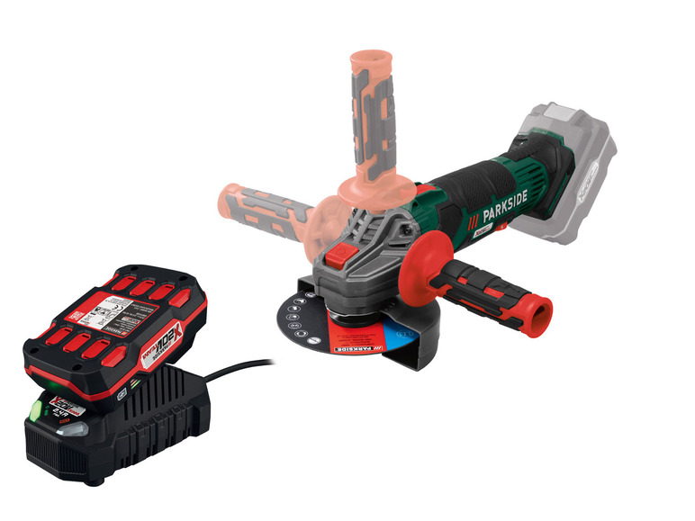 Accu-haakse slijper 20 V