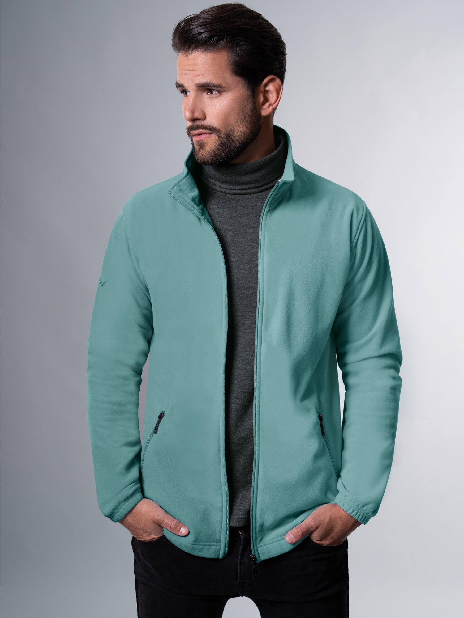Fleecejacke Seegras