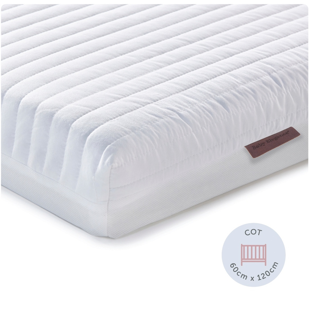 Baby Elegance Mikrofaser-Kinderbettmatratze 120x60cm