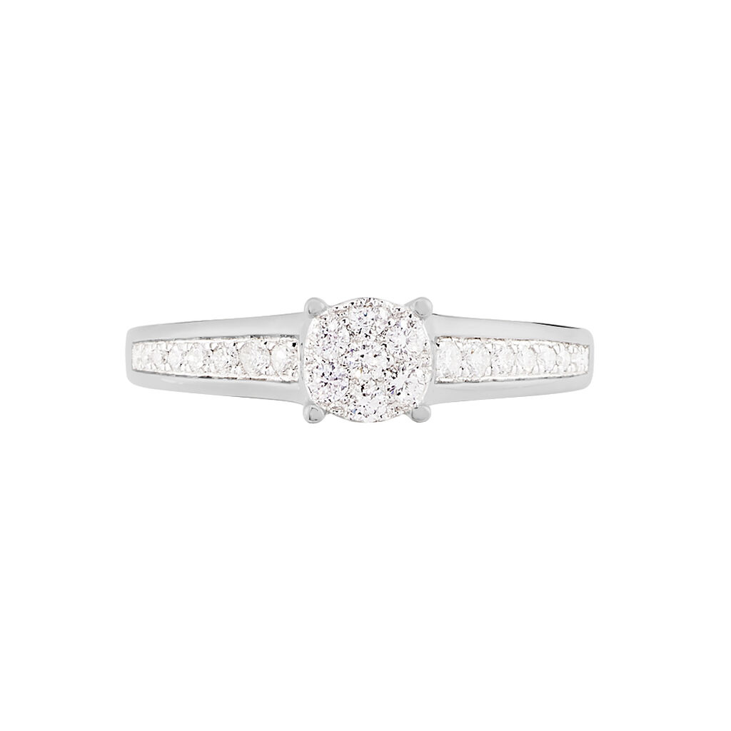 Bague Celia Or Blanc Diamant