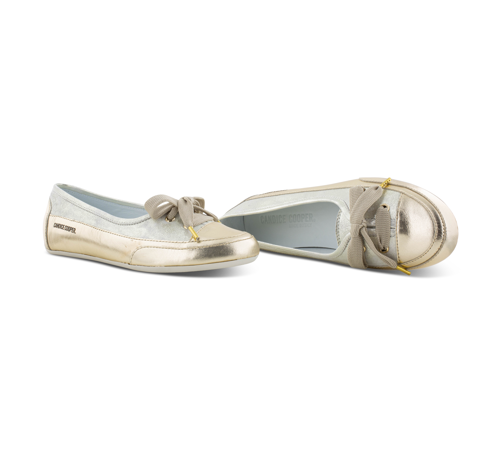 Candice Cooper Candy Bow - Ballerinas gold