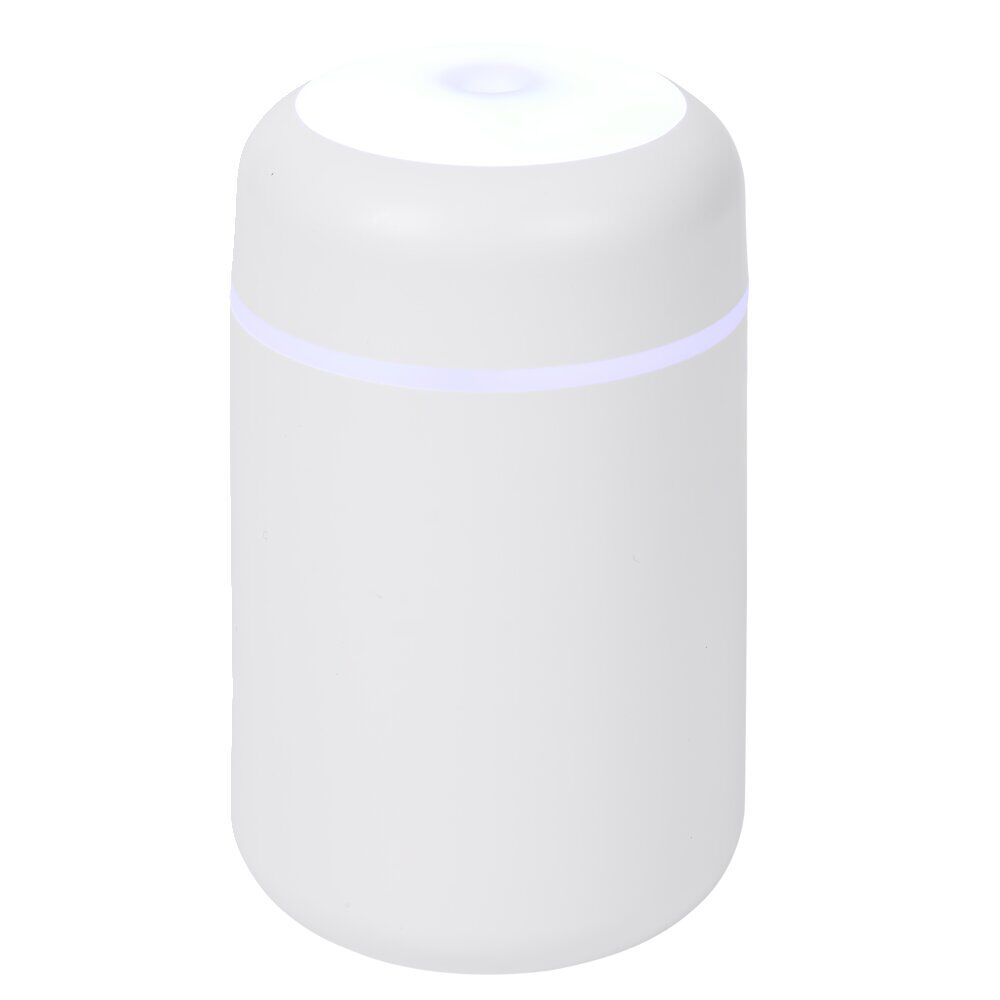 Mini humidificateur électrique USB plastique blanc Ø7,8xH11,9cm