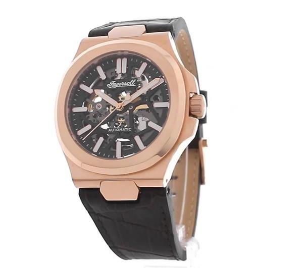 Ingersoll 1892 Catalina Brown Rose Gold Watch I12505