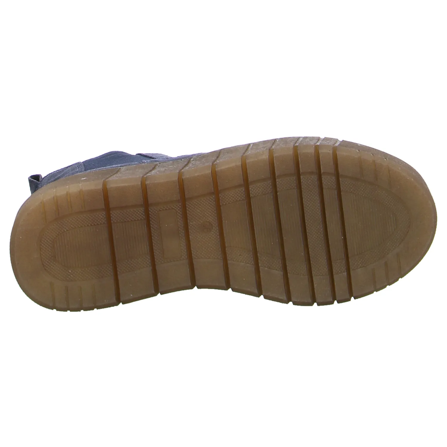 SCHUHENGEL Boot Blau Leder