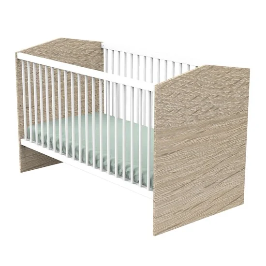 Cabanon Little Big Bed   Blanc        70 x 140 cm   de               Sauthon Baby's Sweet Home