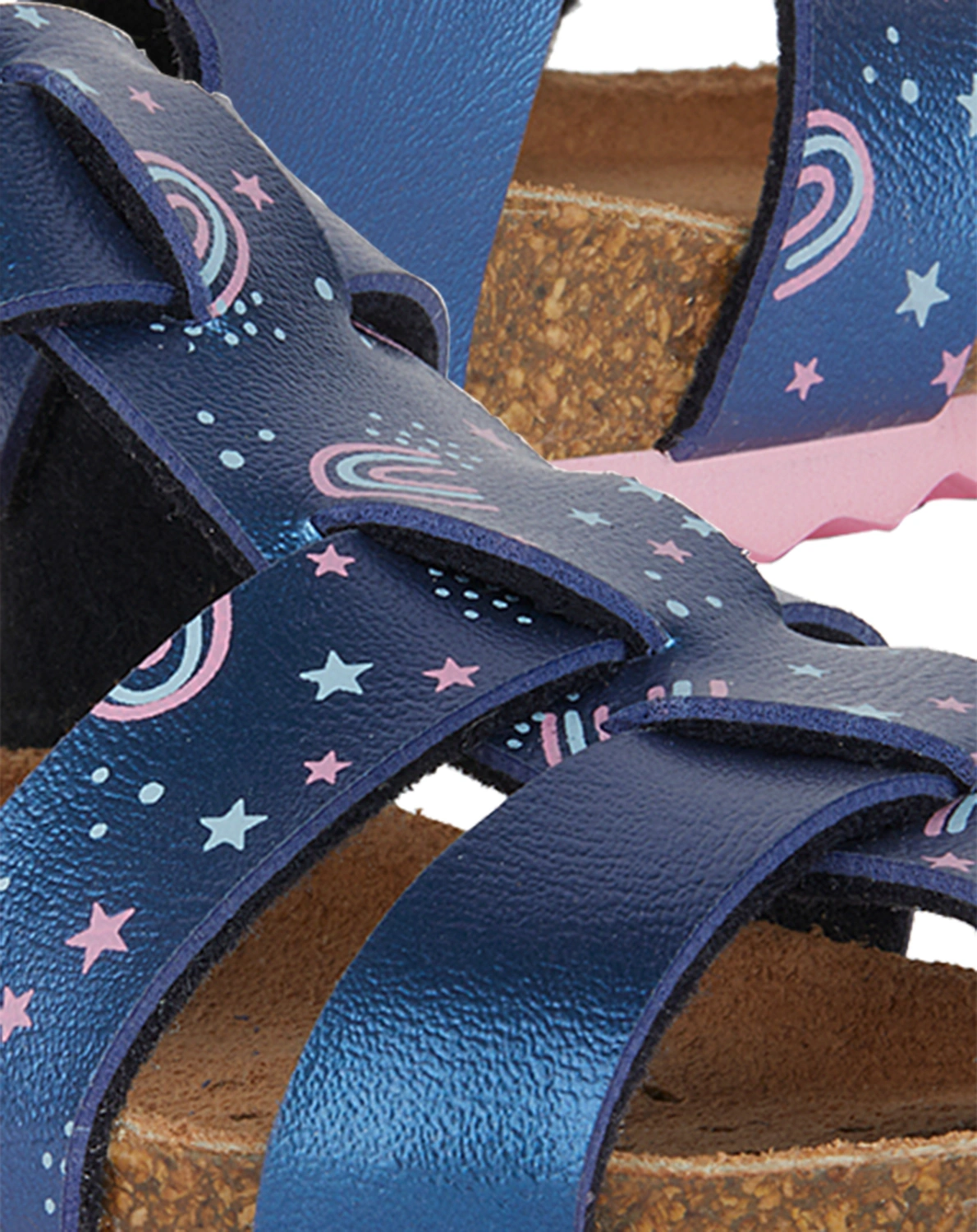 Sandalen B S. CHALKI G. A  UNIVERSE CLOSED in navy/pink