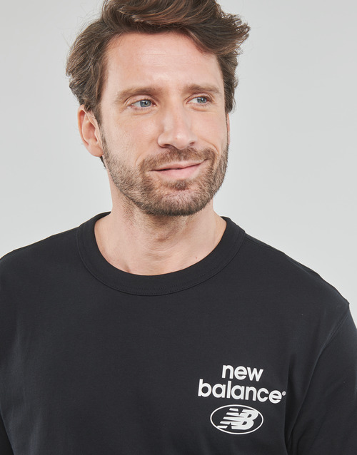 New Balance - ESSENTIALS LOGO T-SHIRT - Noir