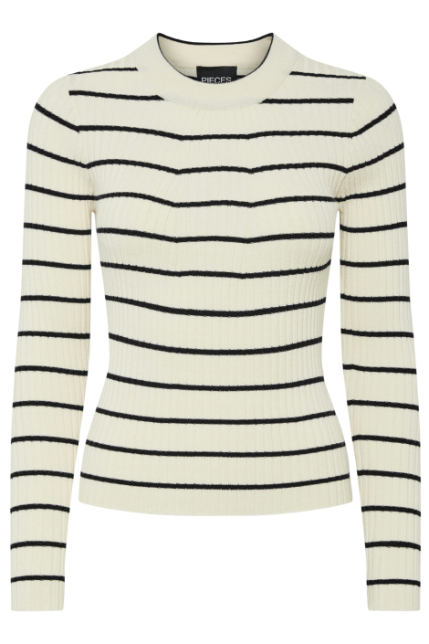 Pieces beige dames trui