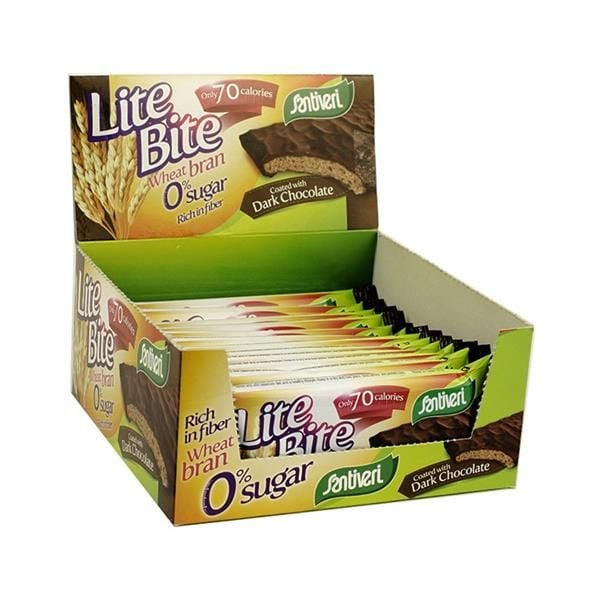 Lite Bite Tosta De Farelo E Chocolate Preto