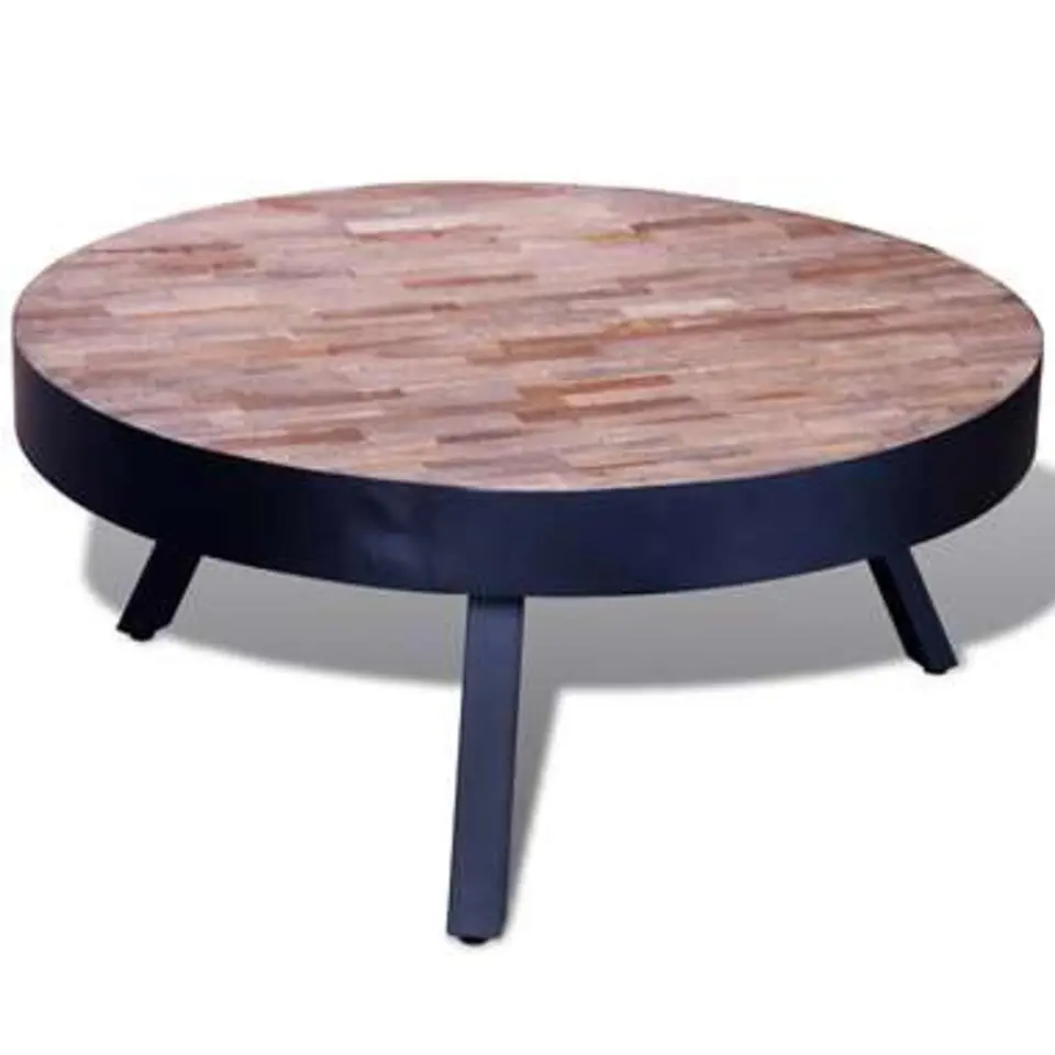 vidaXL - Salontafel - Zwart - Hout