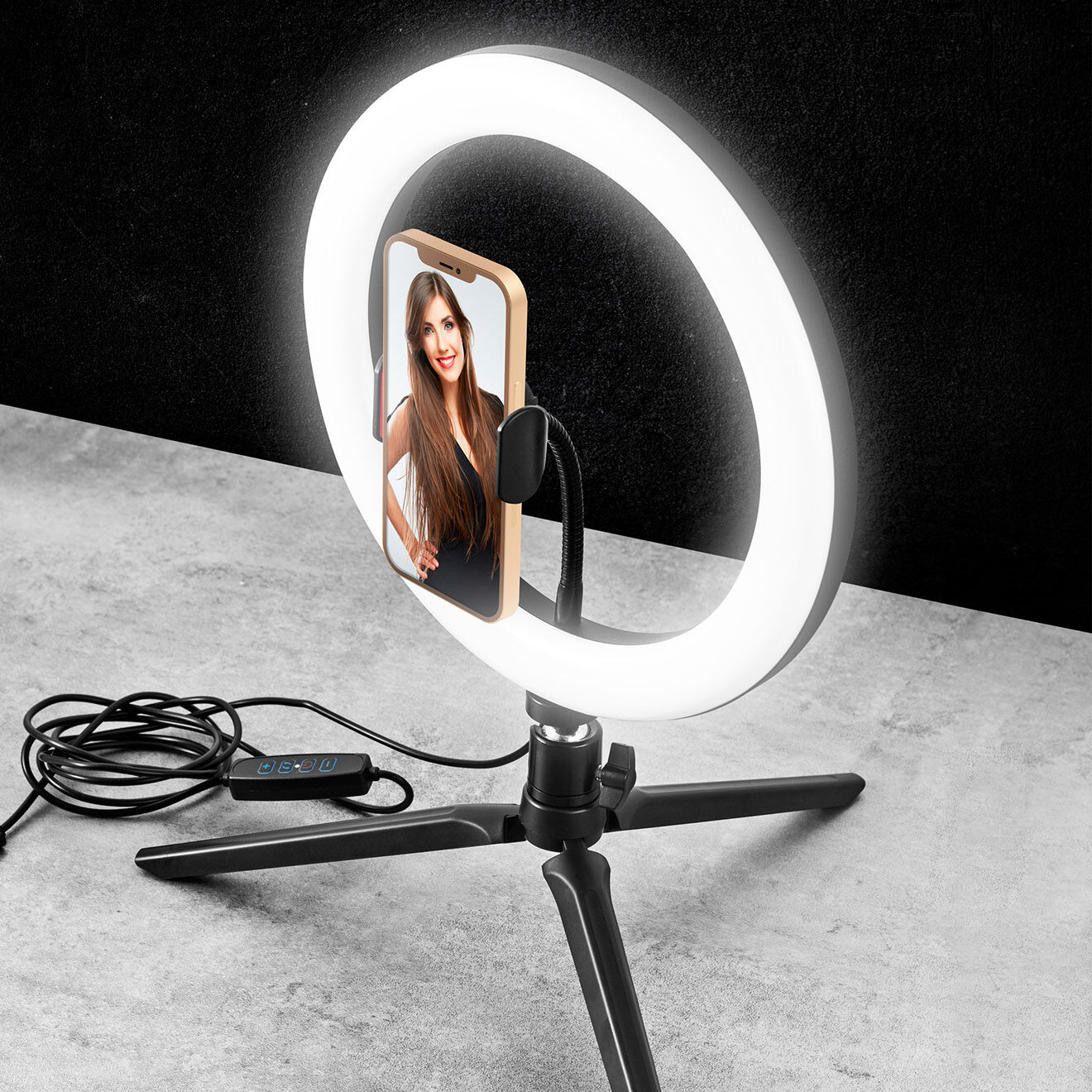 WI-LIGHT Selfie sur table 10 rl1 noir