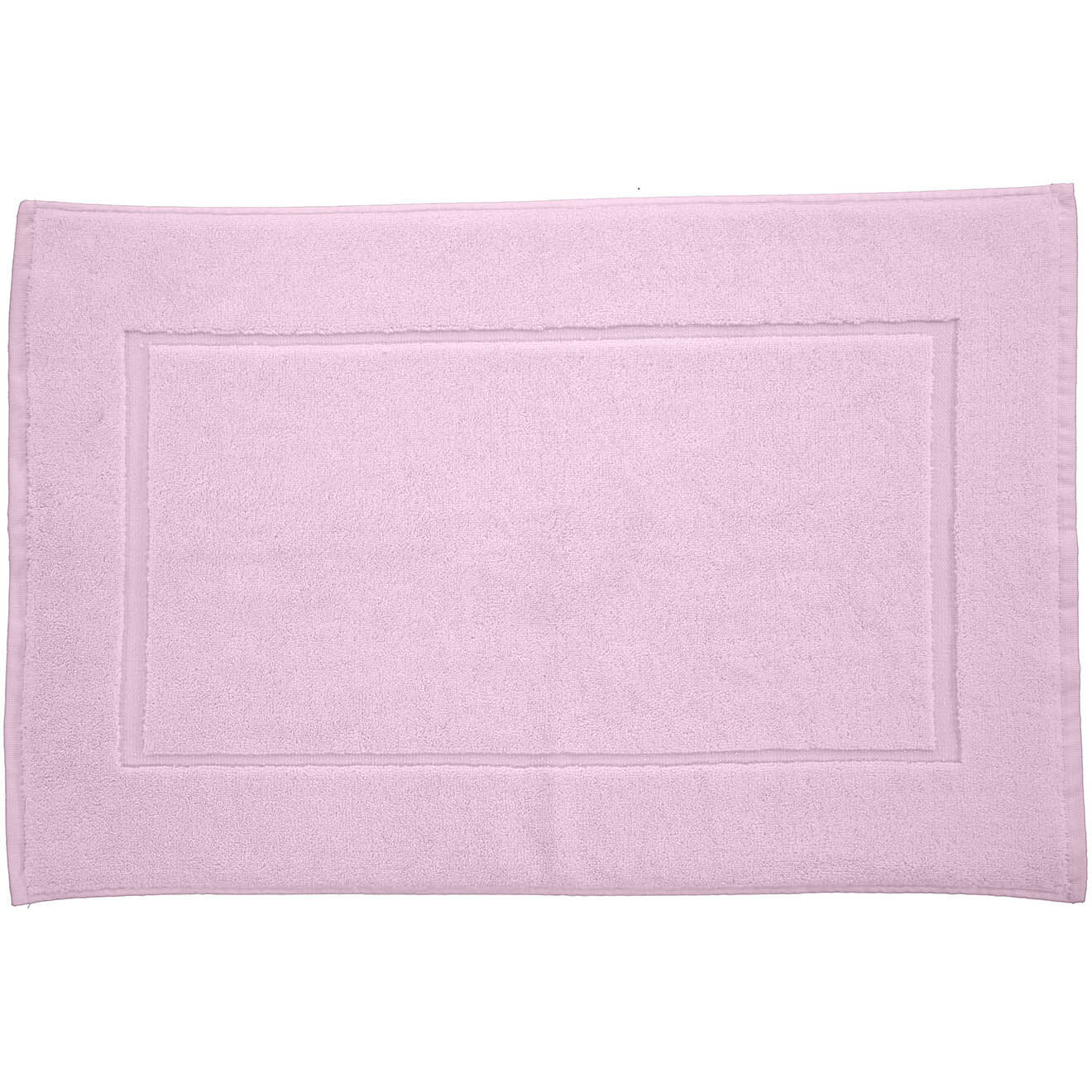 Soft by Perle de Coton Tapis de bain rose poudré - 50x80 cm