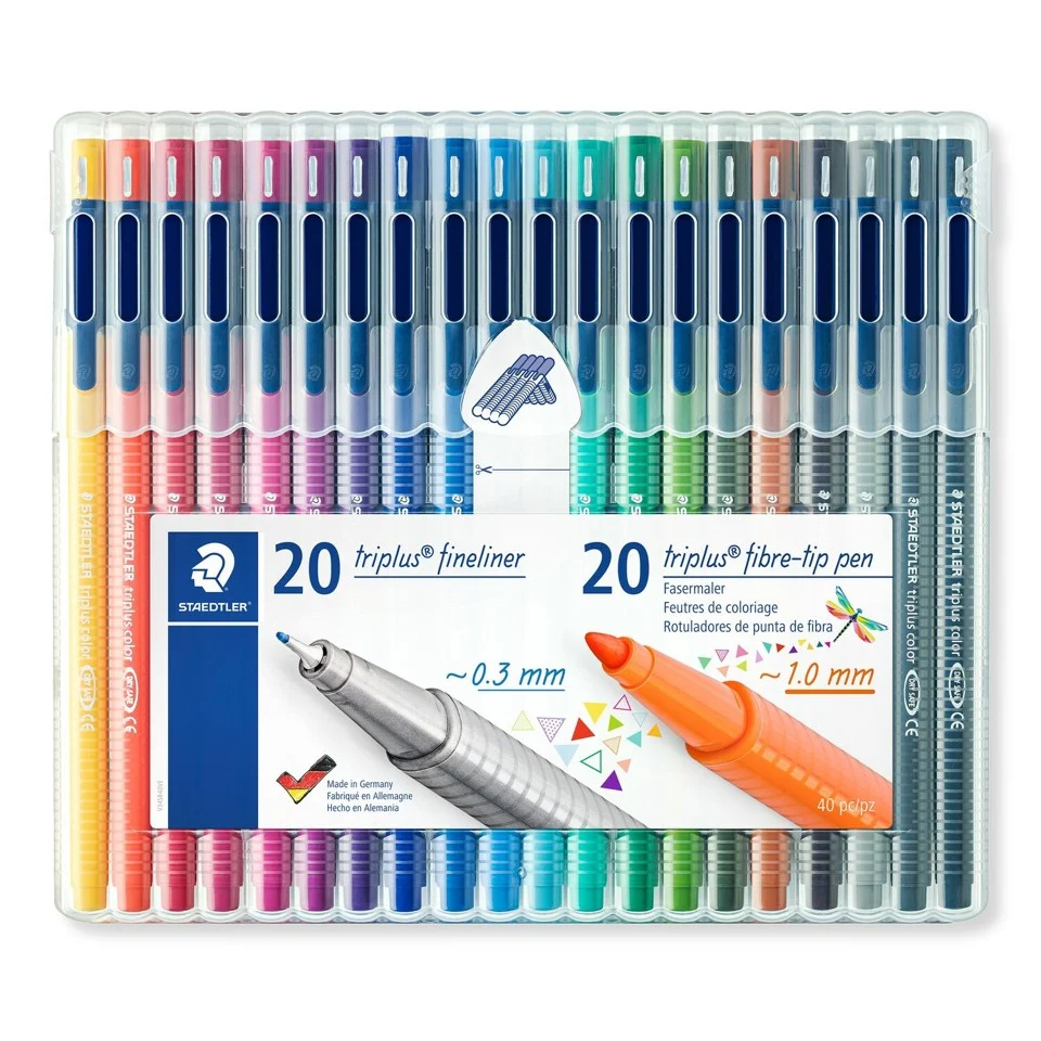 Staedtler - Triplus multi sæt, 40 dele (34 SB40)
