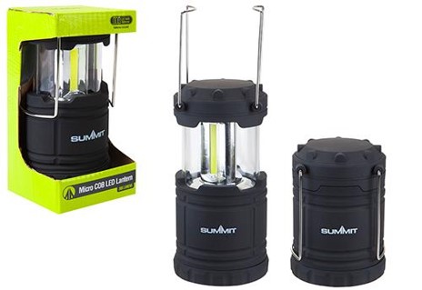Laterne MICRO COB LED 300 Lumen, 8 Std Licht