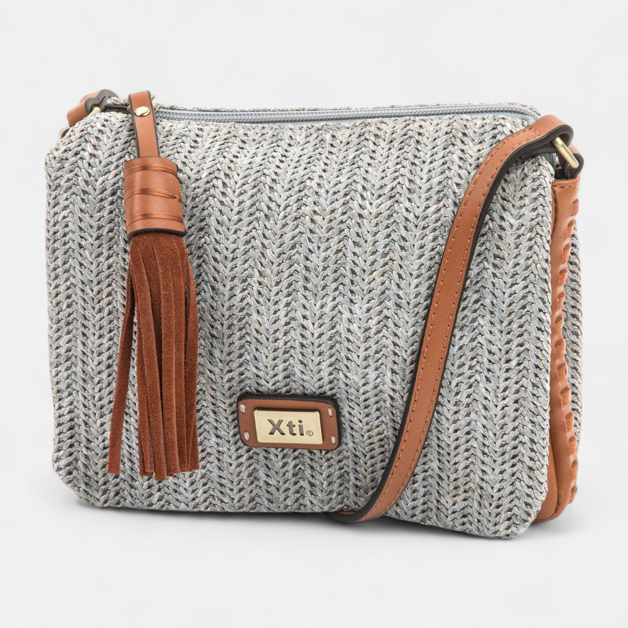 Sac bandoulière gris