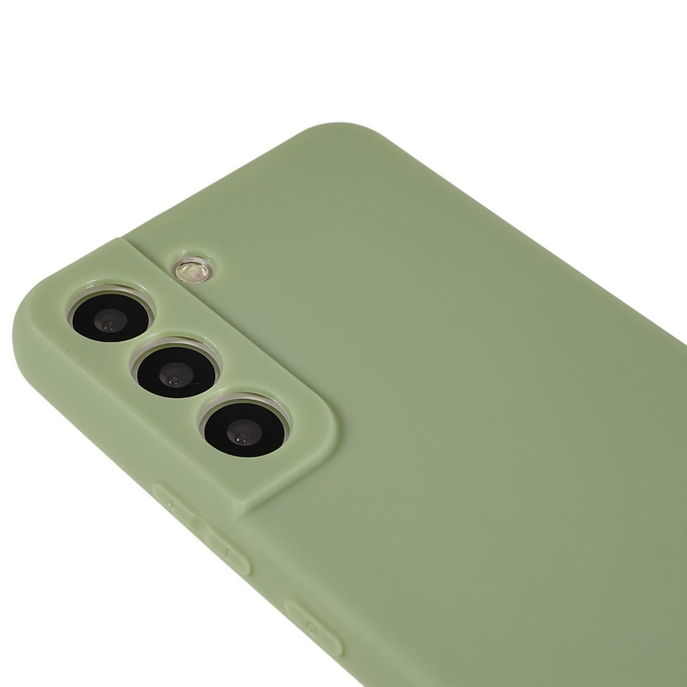 Samsung Galaxy S22 5G Gummi Case Hülle mit Kameraschutz - Grün (Matt)