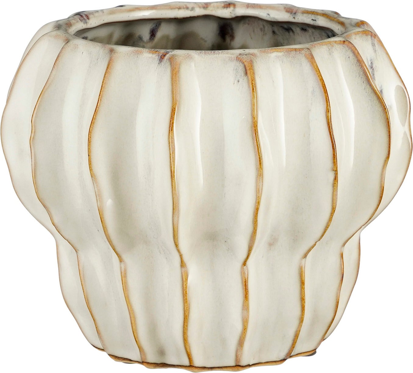 Mica Decorations bloempot Altea wit D 20 H 15,5 cm