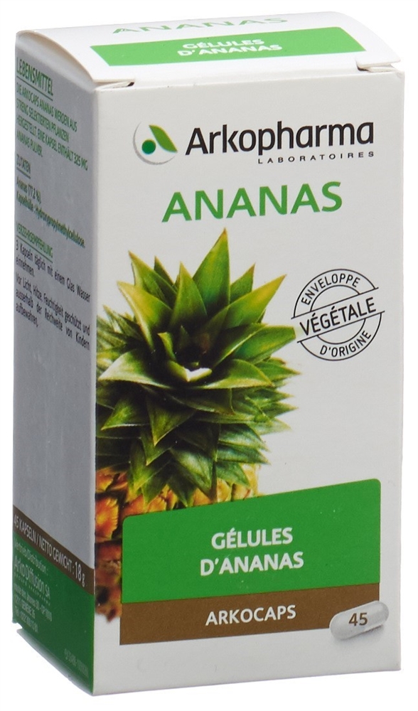 ARKOCAPS Ananas Kaps pflanzlich 45 Stk