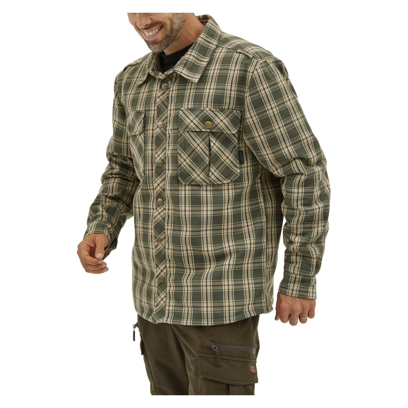 Vindtett flanellskjorte XXXL