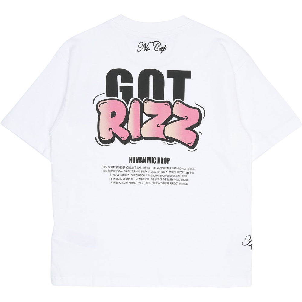 Køb The New Bright White Regan Oversize S_S Tee