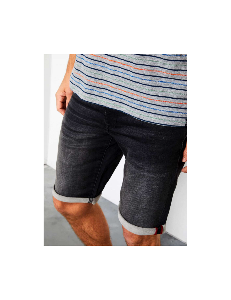 PETROL IND SHORT SLIM FIT JOGG JEANS GRIS