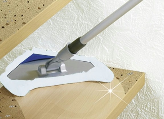 Nie mehr bücken mit dem Multiflex-Wischer-Set