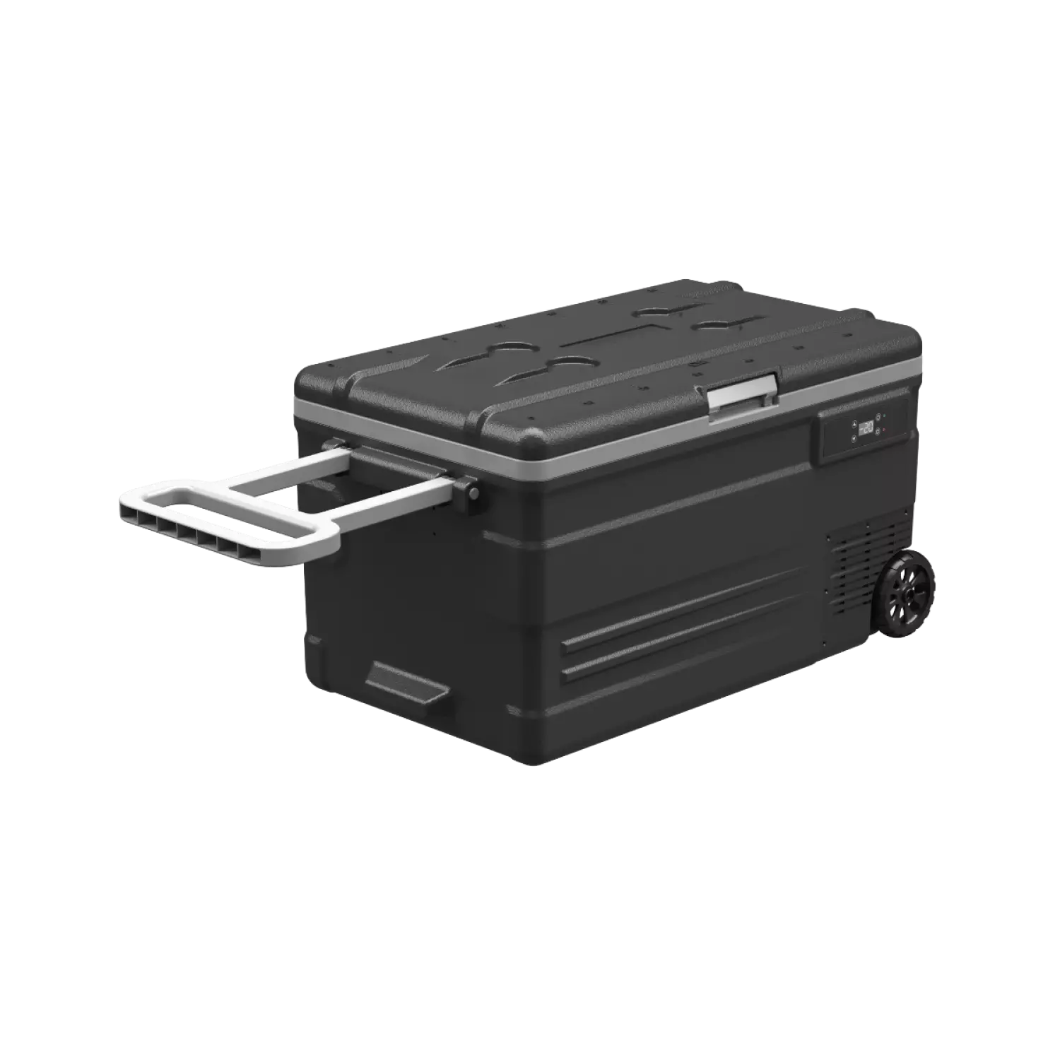 Steamy-E SECU75 Elektrische Compressor Koelbox op wielen - 75L