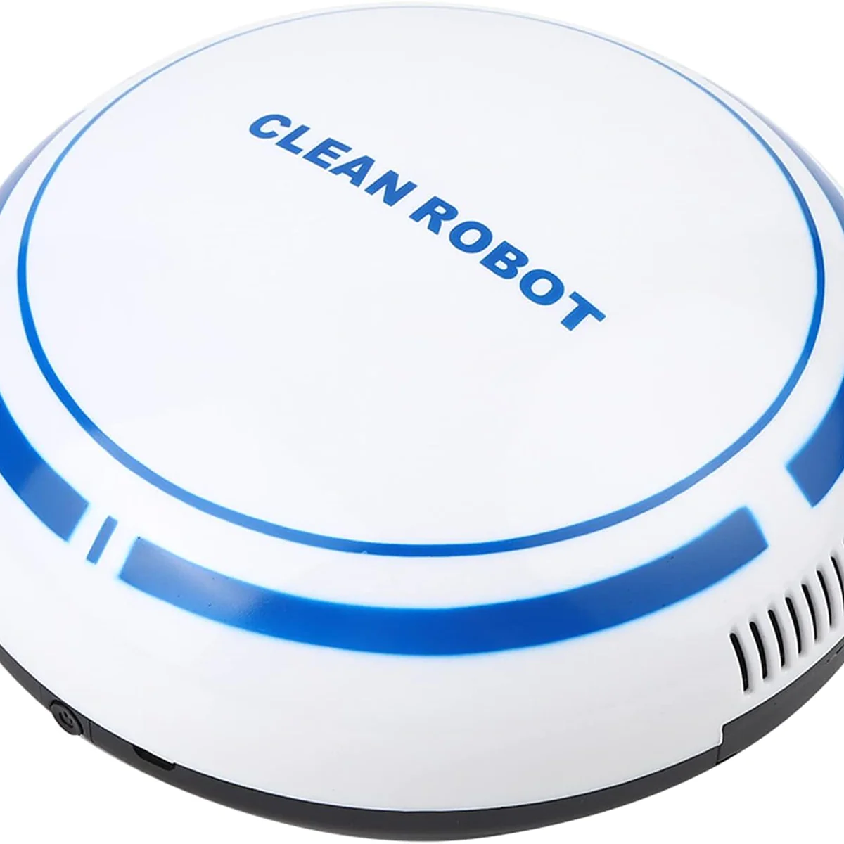 Aspirateur robot Intelligent Rechargeable par USB noir bleu blanc Vend