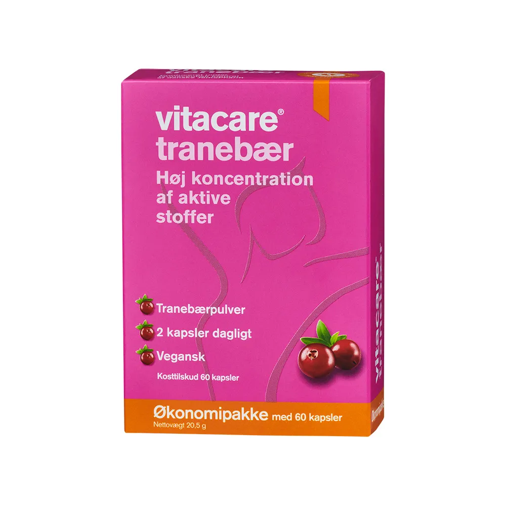 Vitacare Tranebær - 60 kaps.