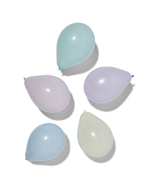 10 ballons pastel Ø 23 cm