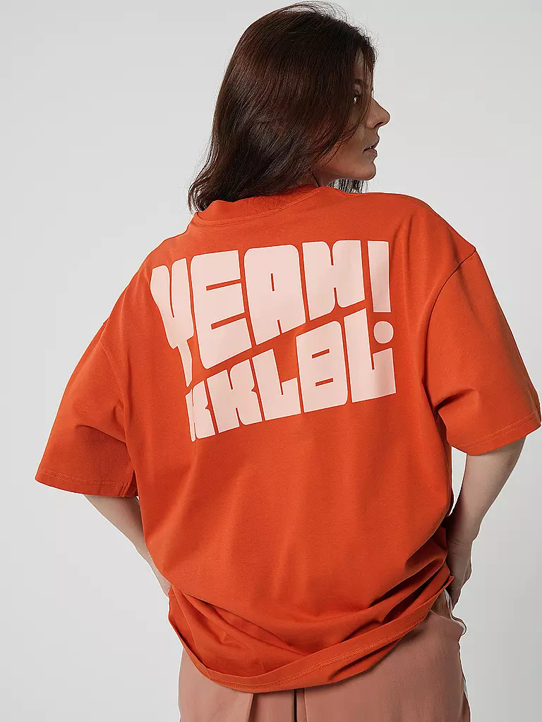 KARO KAUER T-Shirt YEAH orange