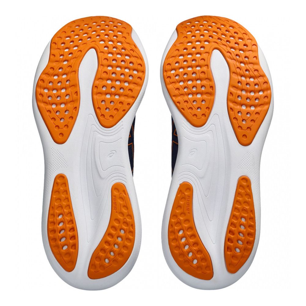 Asics GEL-NIMBUS 25 - Chaussures running Homme deep ocean/bright orange