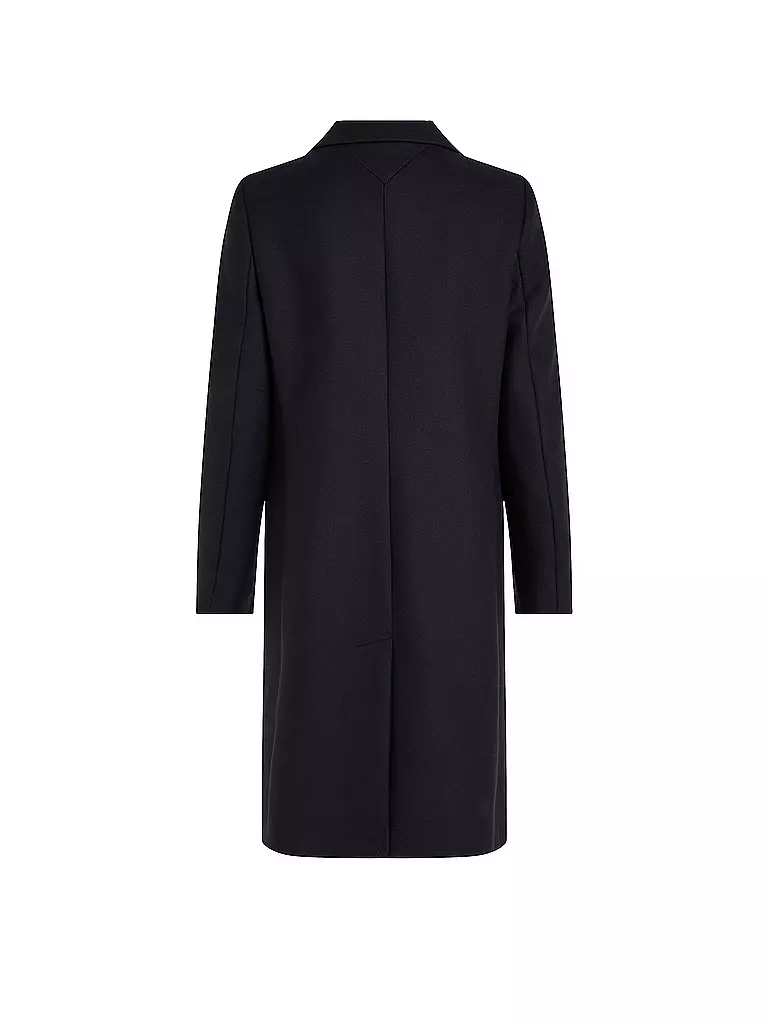 TOMMY HILFIGER Wollmantel dunkelblau