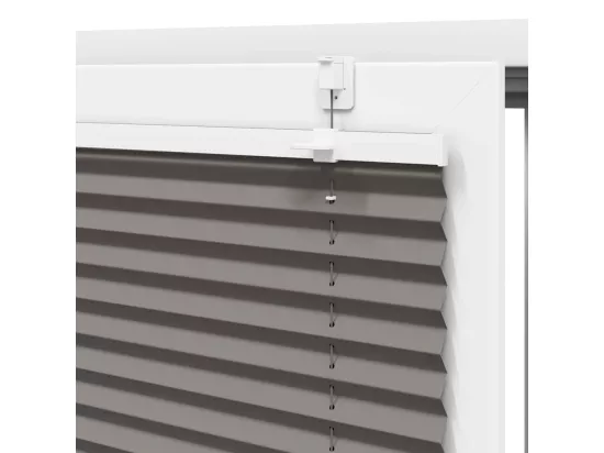 Store plissé anthracite 115x150 cm largeur du tissu 114,4 cm