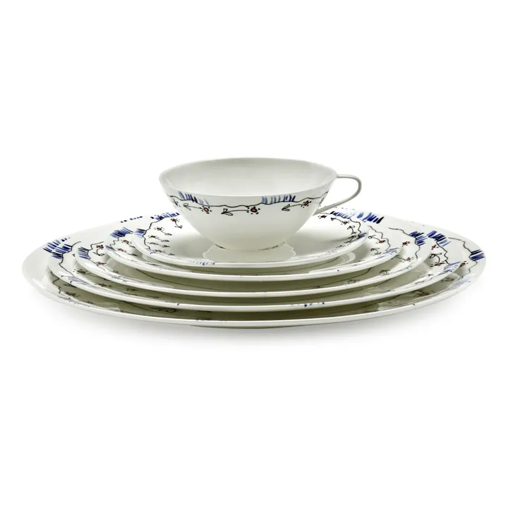 Serax Tasse et sous-tasse à Thé Anemone, Serax for Marni - Set de 2 | Milk