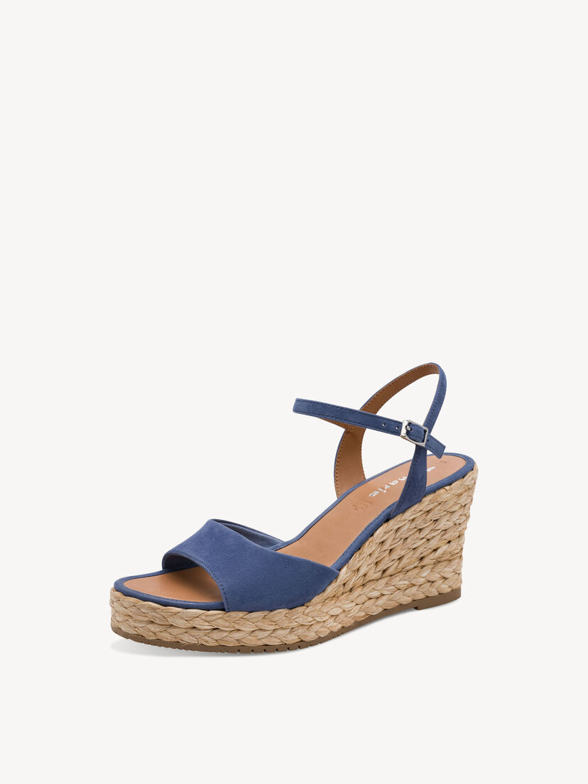 Leren Sandaaltje - blauw