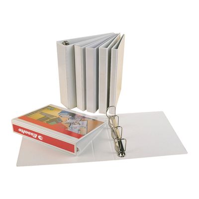Esselte Panorama - Classeur à anneaux personnalisable - Dos 38 mm - A4 - pour 180 feuilles - blanc
