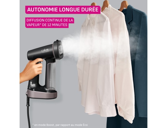 CALOR - Défroisseur vapeur DT8765C0 Pure Force 3en1